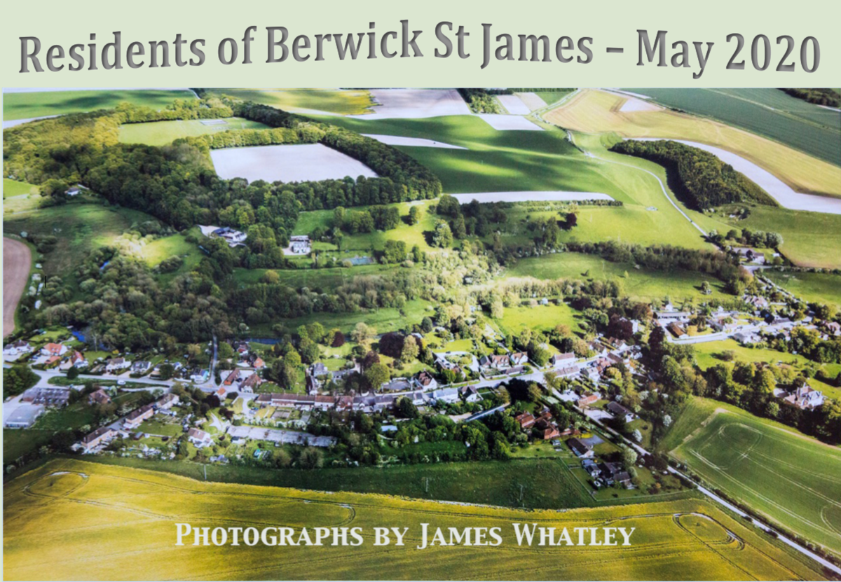 Berwick St James Parish VE Day -Berwick Residents & their Houses