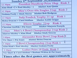 Middlesbrough Bowling Club Social Events Coming Soon