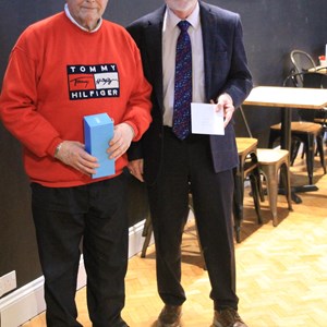 2024 Open Pairs Runners Up John Fitzgerald Roy Horlock