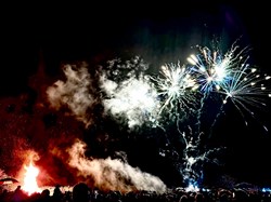 Buckland Dinham Fireworks!