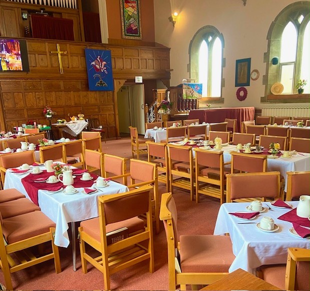 Vale of Mowbray Meth. Church at Sowerby           Movie Tuesday