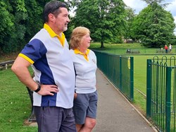 Stephen and Nicola await the final