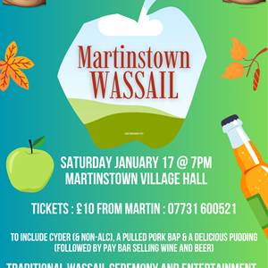 Martinstown Village Hall Forthcoming Events