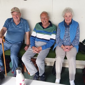 Finals Day, Barry, Ian and Joyce