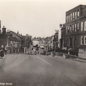 Alton, Crown Hill c.1955