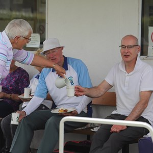 Always a cuppa at Drawn Triples 2025