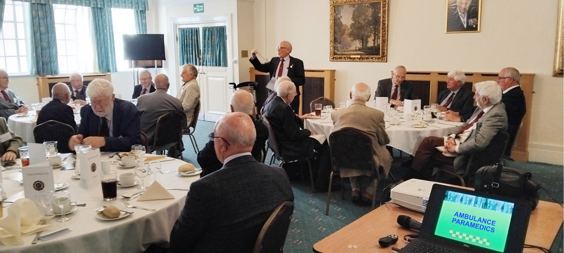 ... a meeting in full flow...