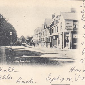 Anstey Road - Postmarked 19.02.1902
