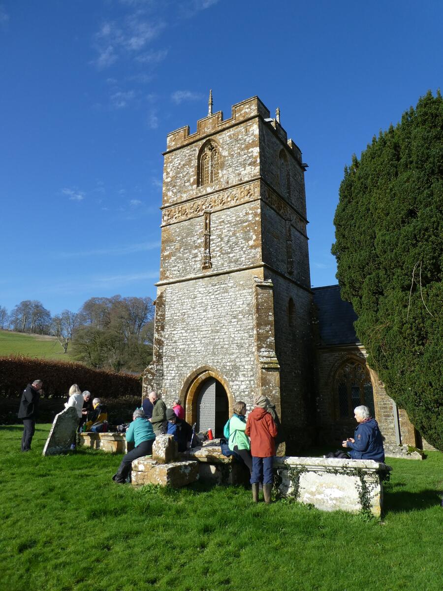 Sun ! at Melbury Bubb Church