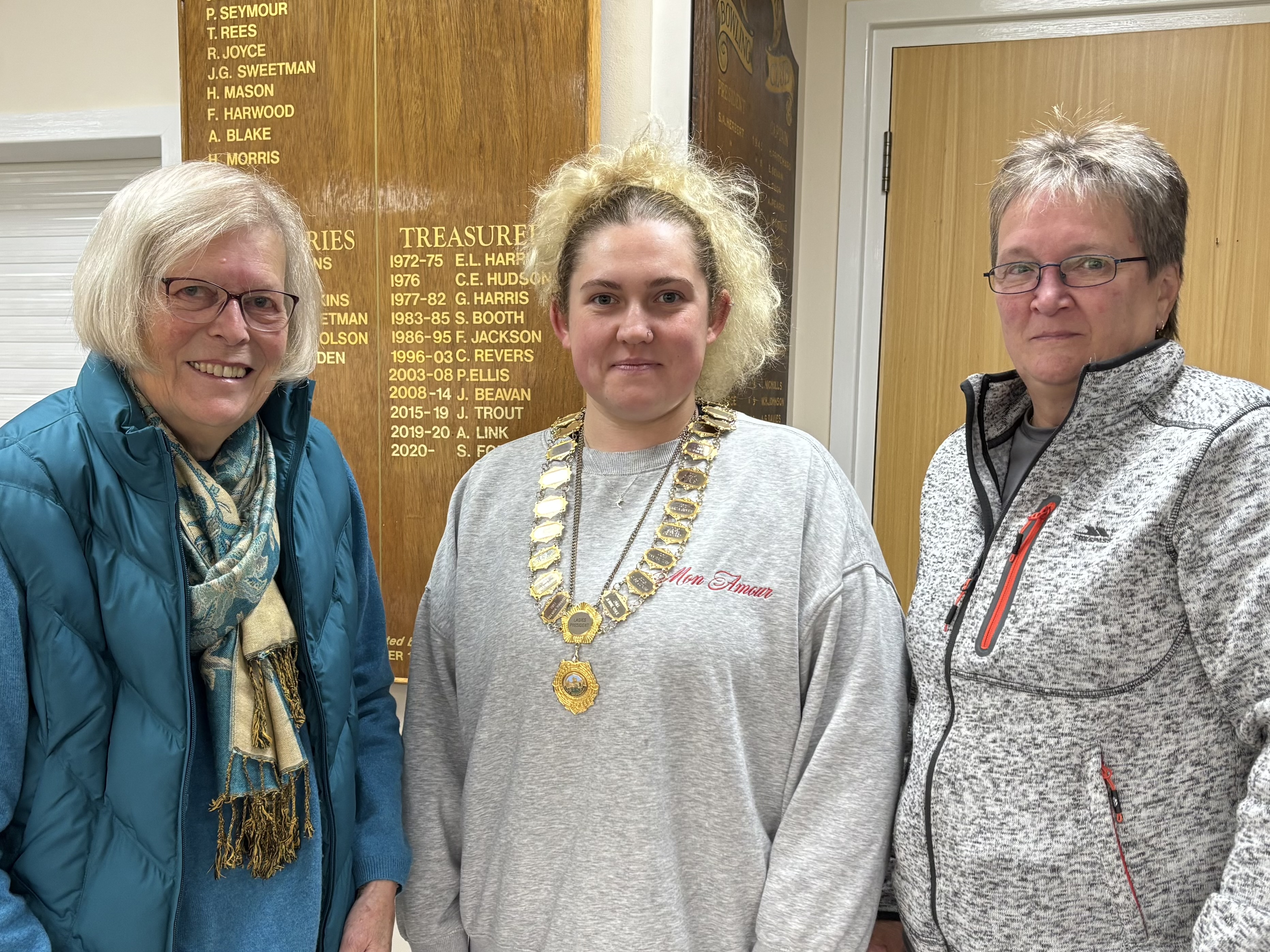2027 Presidential Team - IPP Marcia Gwynne, President Keri Palmer and VP Ciss Jones