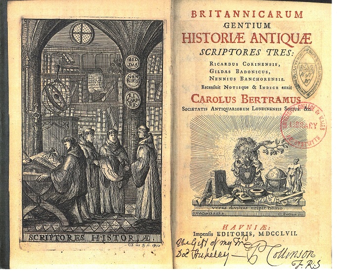Aberystwyth Bibliographical Group Peter Collinson and William Stukeley