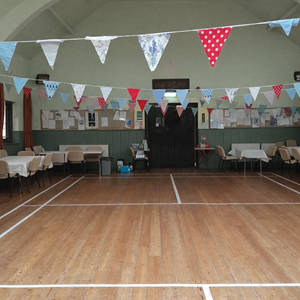 AI image of hall once painted