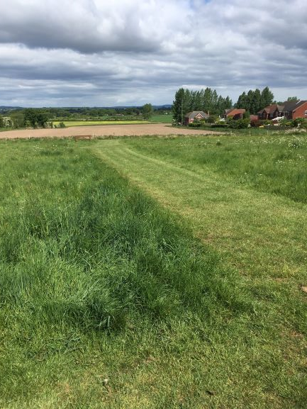 Wrockwardine Parish Council Long Yard Meadow, Admaston