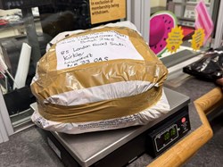 another delivery to HQ