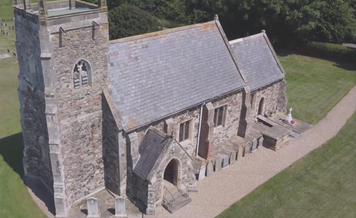St Margaret's Church Aerial View