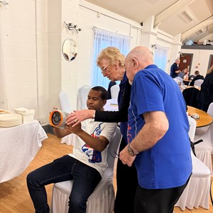 Lions Club of Nantwich Lions do training too