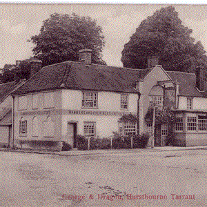 The George and Dragon in the 40s  This is from an unsent postcard