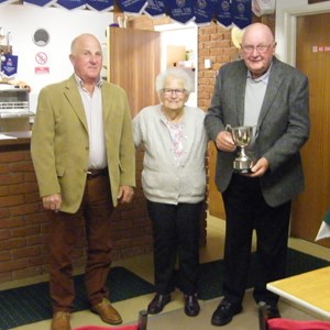 Geoff Rudkin & Arthur Broadberry with Anne Whittaker