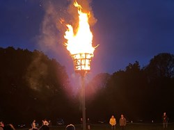 Bucklebury History Group Beacon Lighting 1st May 2026