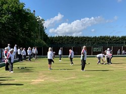 Aldiss Park Bowls Club Bucks Touring Team 22 May