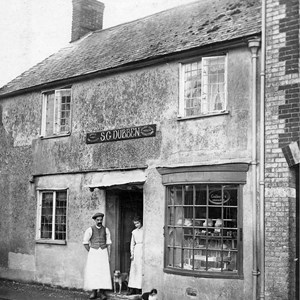Dubbens Bakers shop in Cerne Abbas
