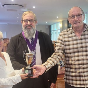 Winners 2nd Consecutive Year Mixed Nominated Pairs - Lesley Ball & Polo
