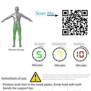 Space Walker user information and workout recommendations