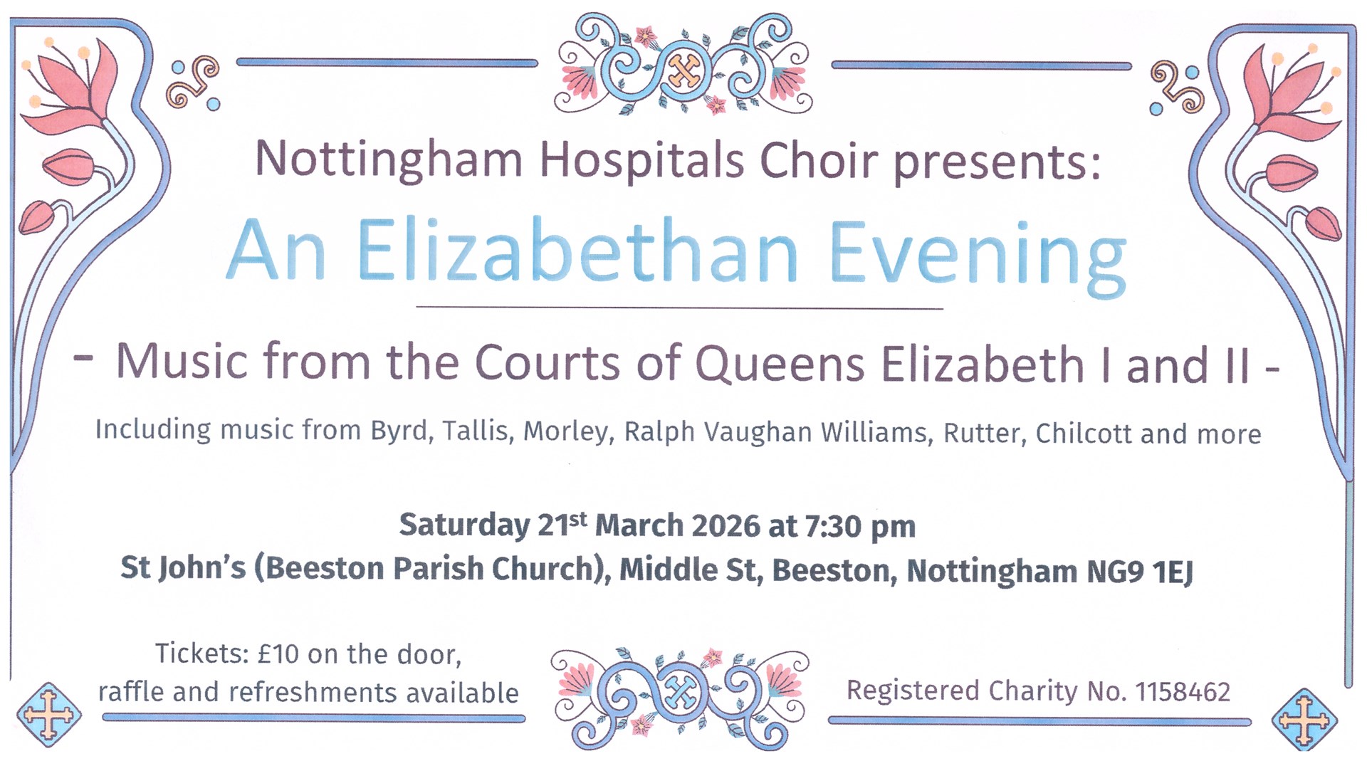 Nottingham Hospitals Choir Our next concert