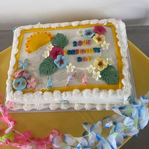President Sue's cake