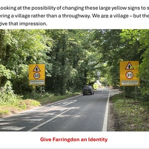Farringdon Parish Council Hampshire Farringdon An Identity