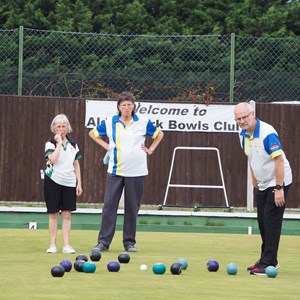 Aldiss Park Bowls Club Age UK Woodpeckers Semi