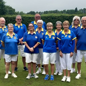 "Top Club" Team in County Competition at Purbrook Heath