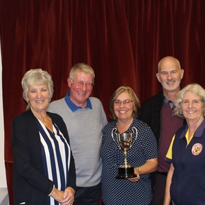 Sudbury Open Fours Winners - Rose & Graham Kerridge, Tina & Dave Fisher