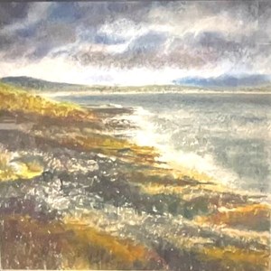 Northumberland, pastel by Helen Pell