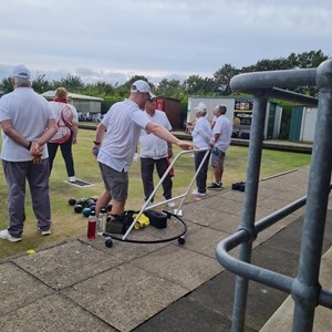 Holwell Sports Bowls Club President Sue Moore's Tour 2025
