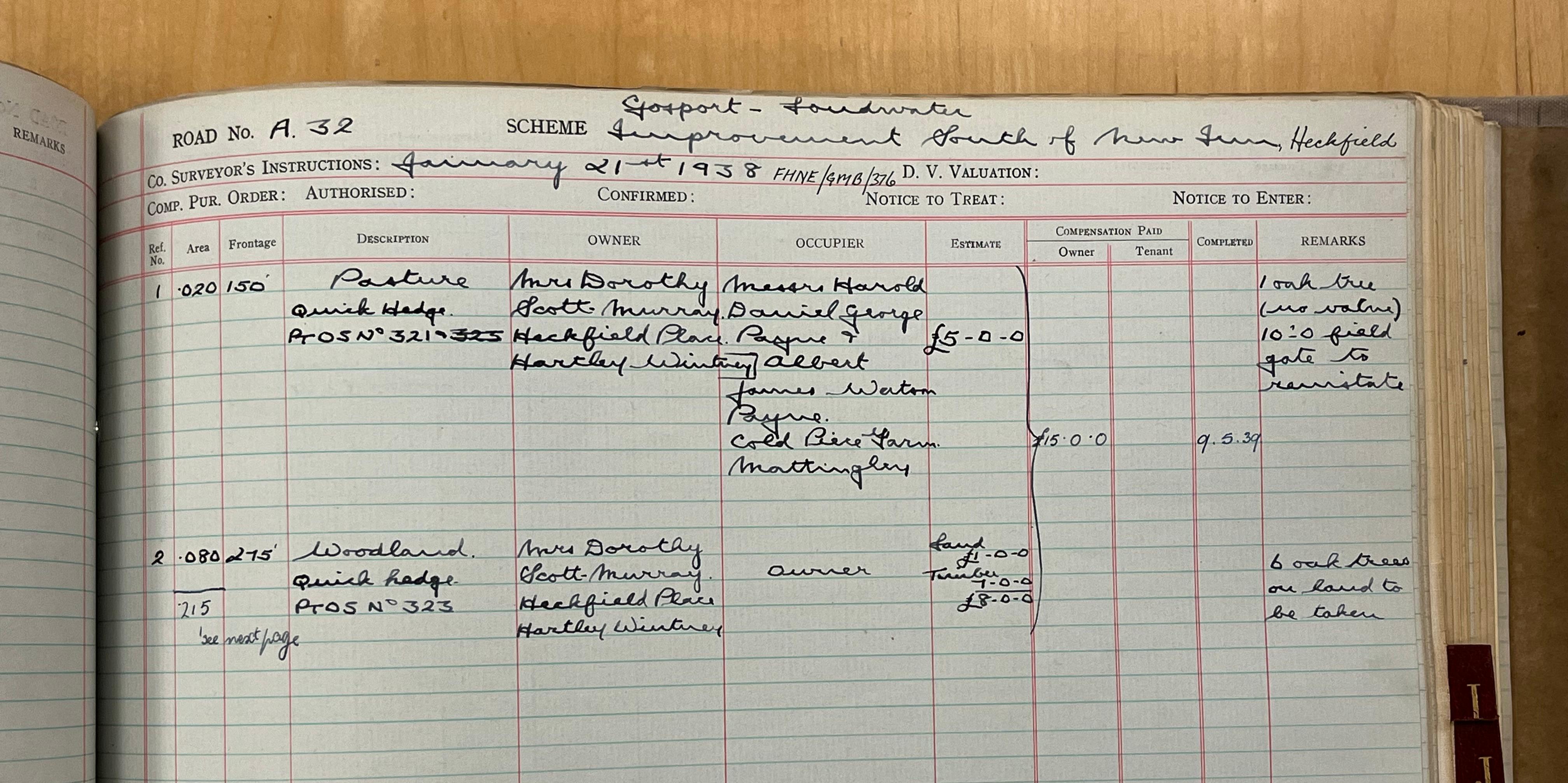 Parish of Heckfield Heckfield A32 Bypass