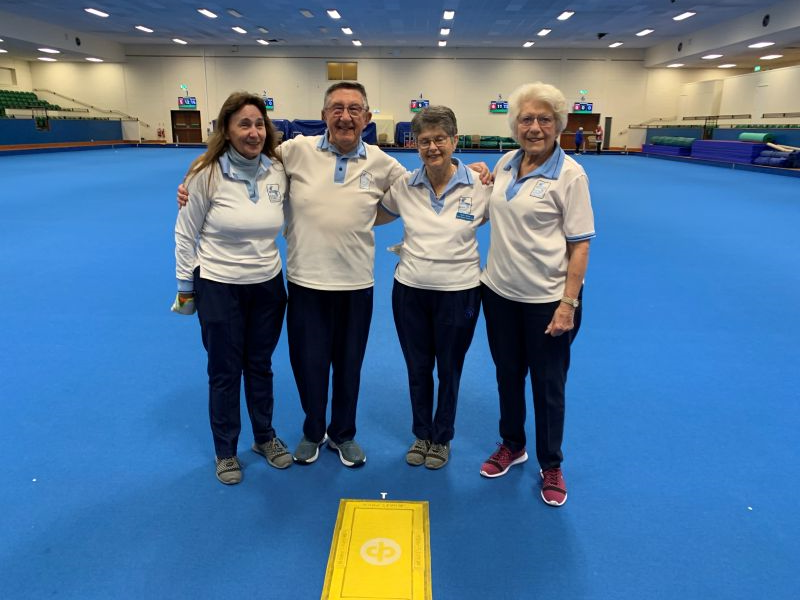 Sue Burbidge, Ivan Coleman, Pam Bond & Joyce Clark