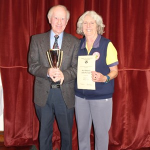 Mann Cup Winners - John Newland & Sue Mckay