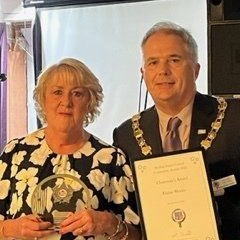 Chairman's Award which was presented to Elaine Martin