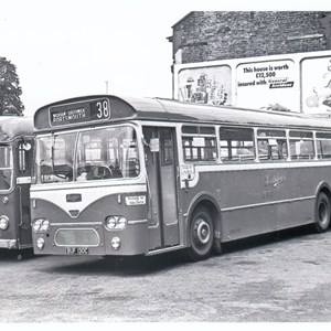 Alton Bus Garage 1972