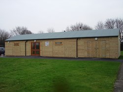 New changing rooms