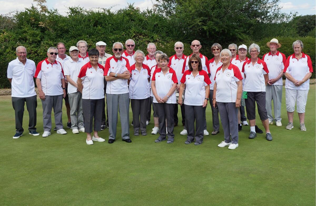 Mowsbury Park Bowls Club Bedford 2022 Captains Day Club Photo