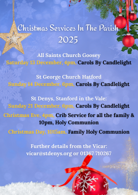 Stanford in the Vale with Goosey and Hatford Christmas Services