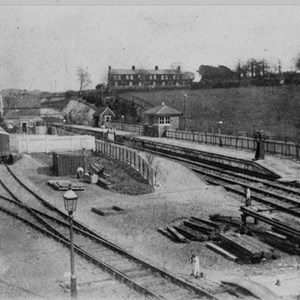West Meon Station from ~1906.