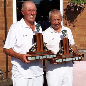 Jim & Dave - County Senior Pairs runners up