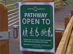 Ightfield Parish Council Page 2 Link Pathway Photo album