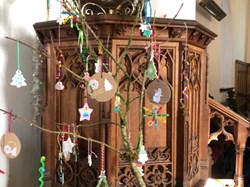 Church of the Holy Cross, Tetcott 2023 Christmas