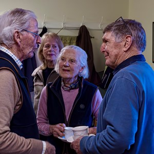 Berwick St James Parish Stan Palmer's 100th Birthday Party