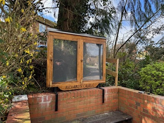 Newly restored Noticeboard