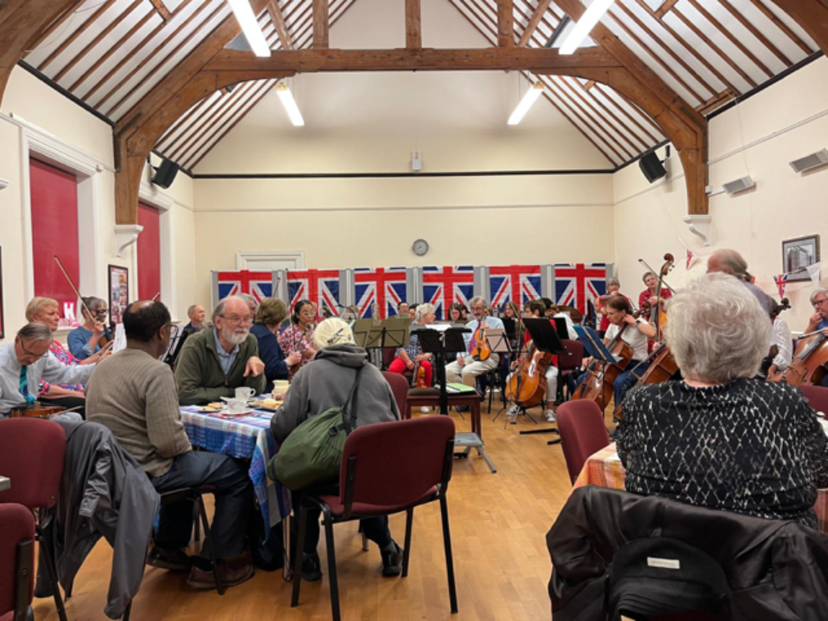VJ performace for Surrey heritage month in the institute hall